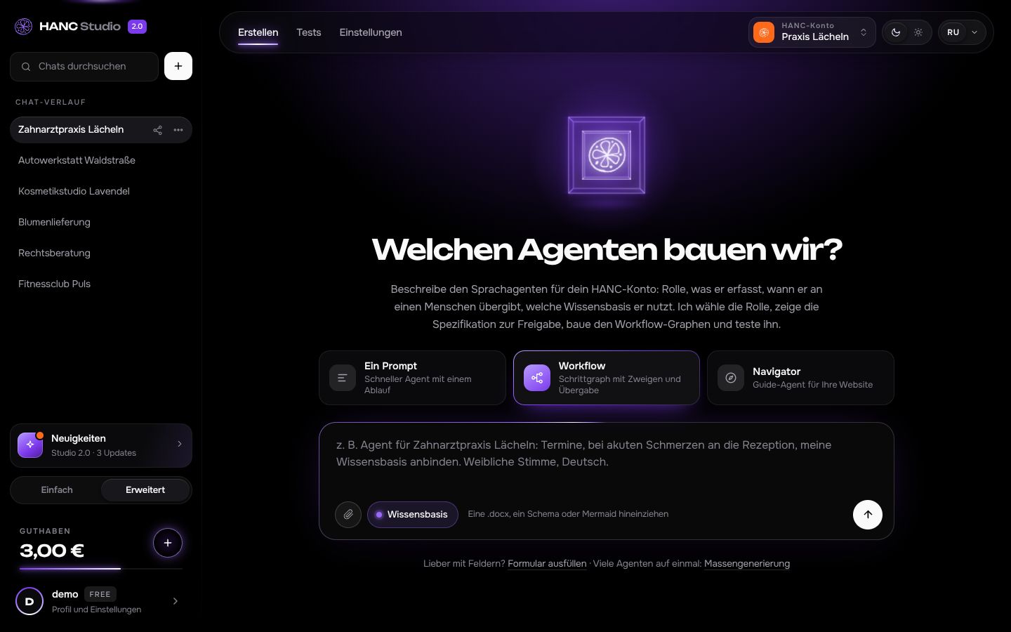 Neuer Chat